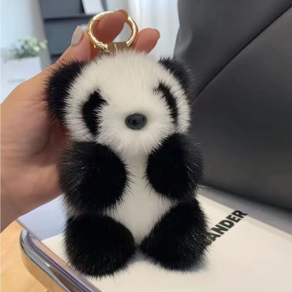 Cute Panda Keychain - Picture 3 of 12
